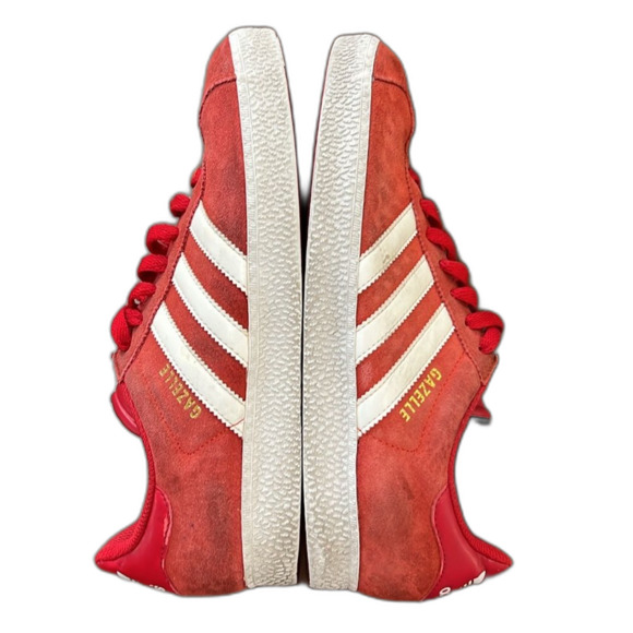 RARE 2013 Adidas Gazelle G96681 Men’s 8 Red Suede Sneakers Vintage Y2K - Picture 3 of 11
